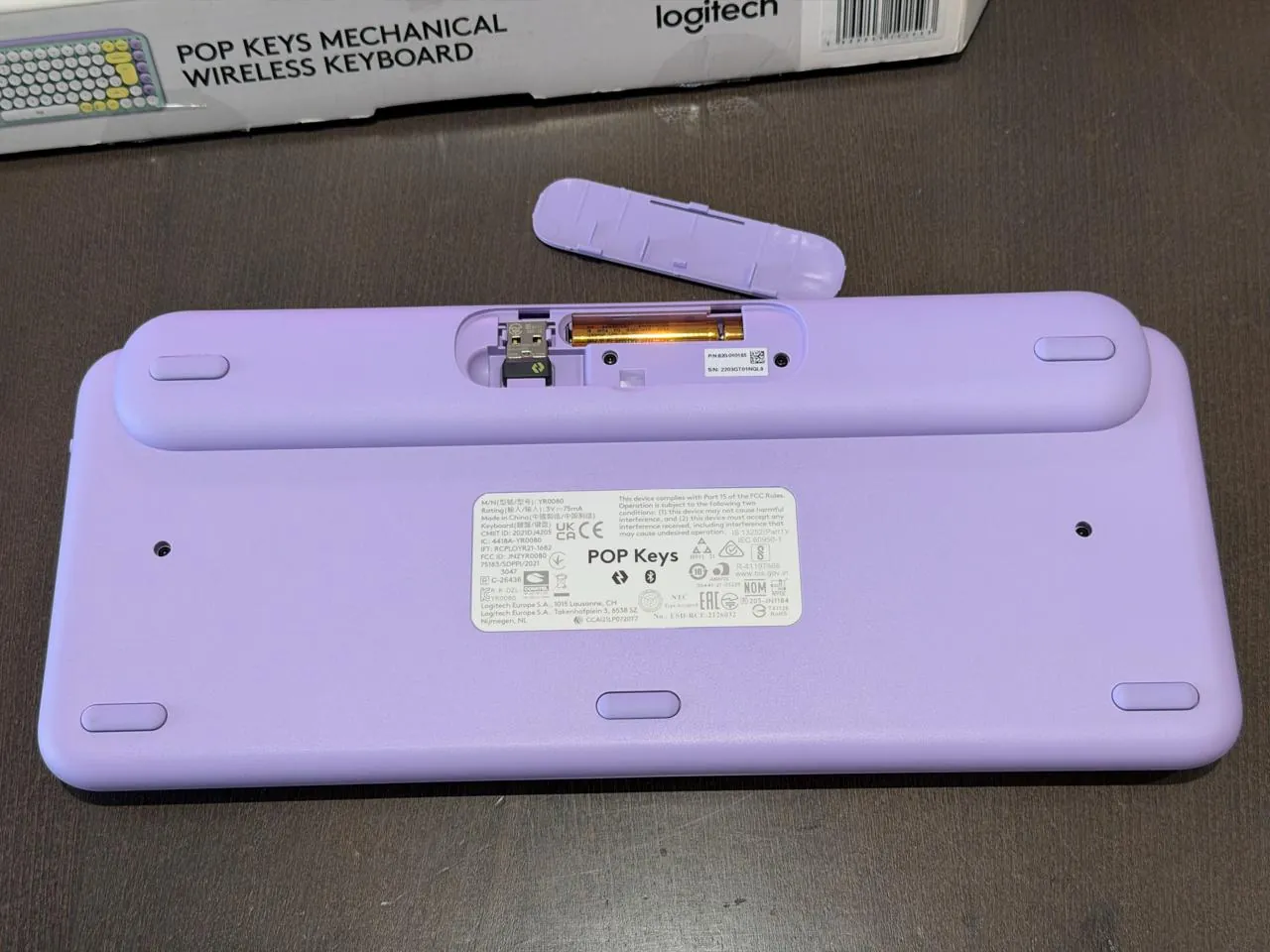 Клавиатура Logitech Pop Keys беспроводная 3