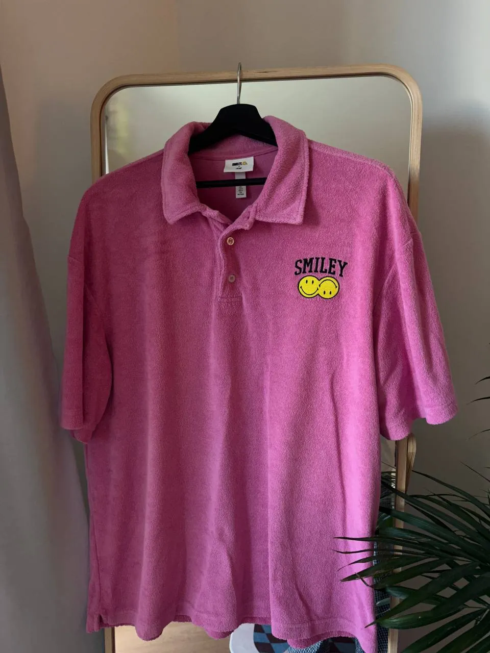 Supreme лонгслив футболка поло HM Smiley COS 6