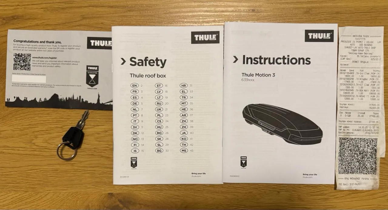 Бокс на крышу Thule Motion 3 XL 4
