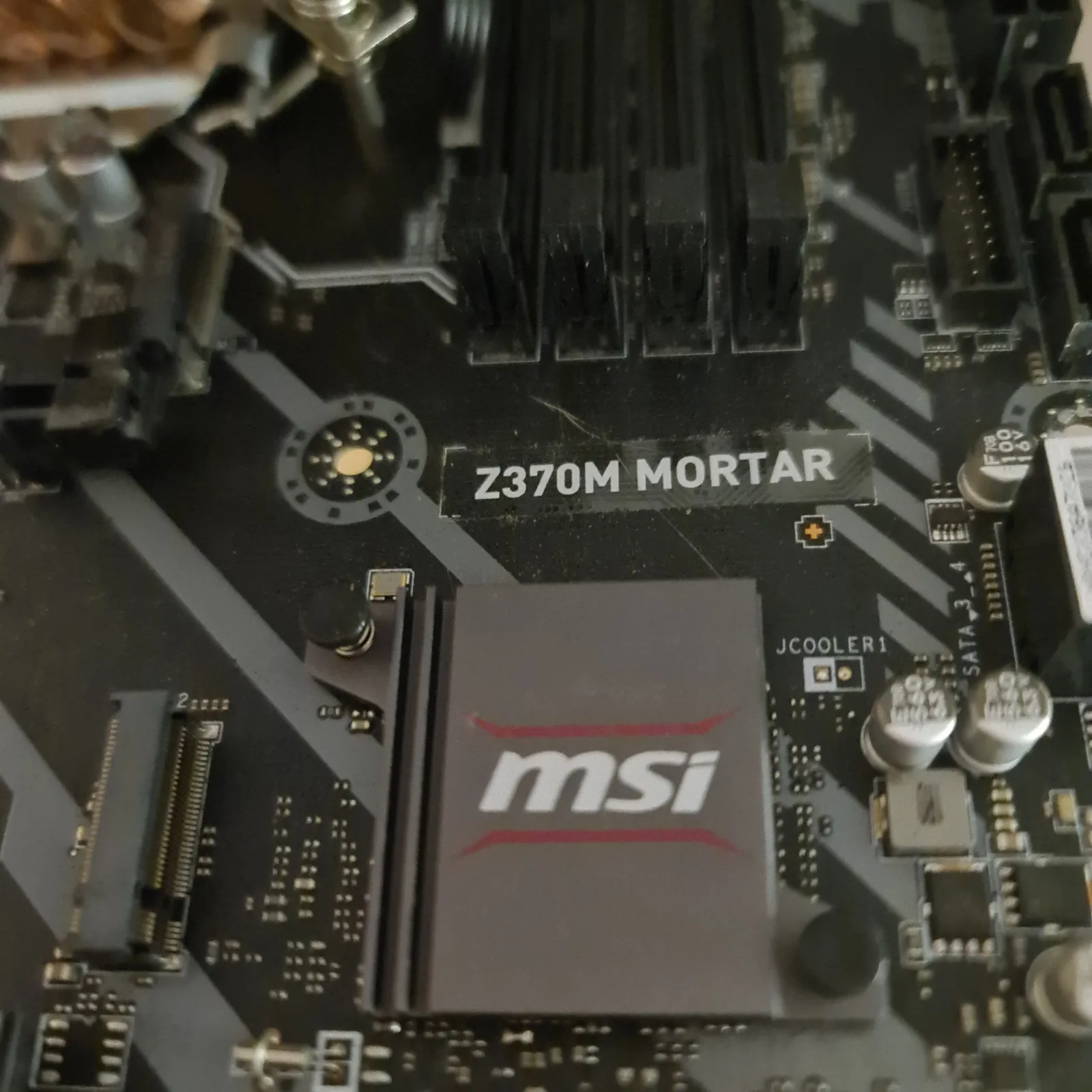 Процессор i5-8600k материнка MSI Z370M 4