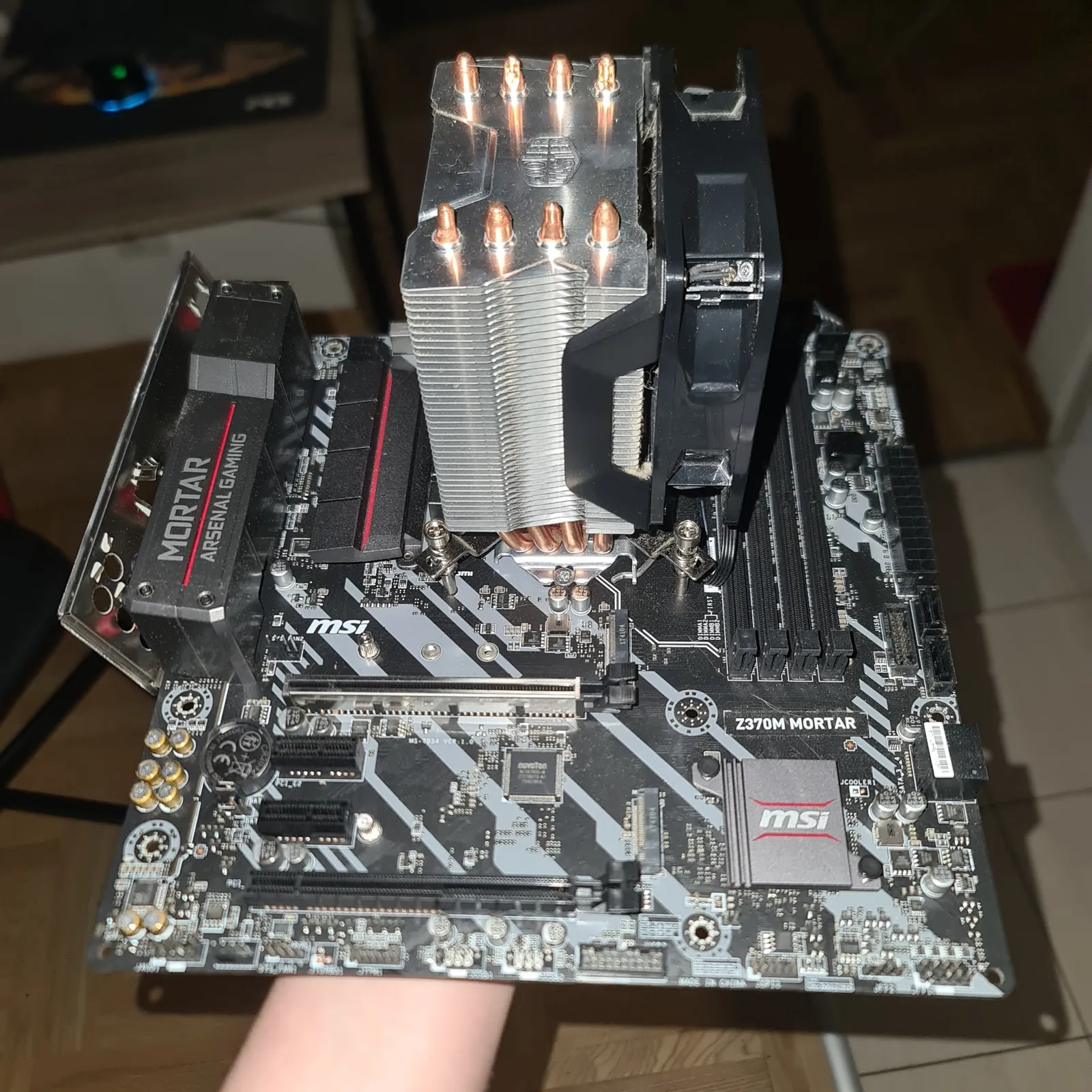 Процессор i5-8600k материнка MSI Z370M 3