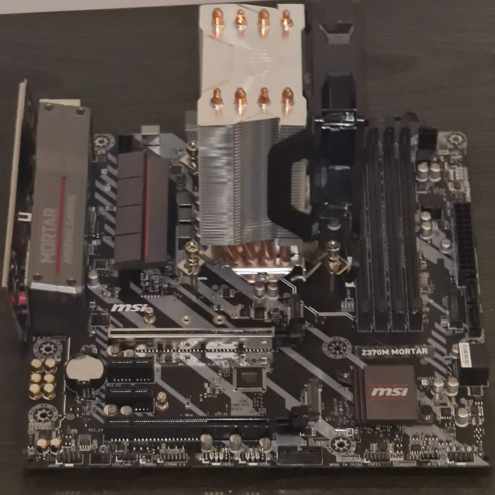 Процессор i5-8600k материнка MSI Z370M 1