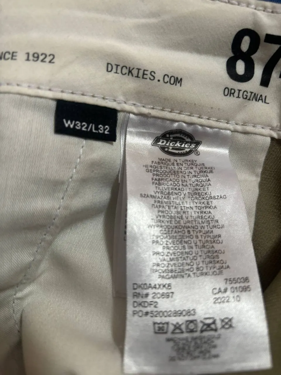 Брюки Dickies W32 L32 практически новые 4