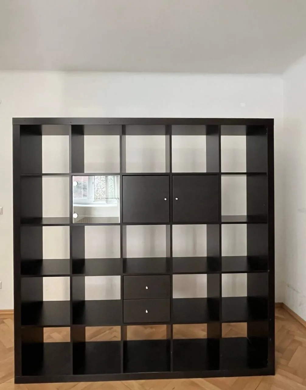 Стеллаж IKEA Kallax 5x5 с ящиками и доставкой 2
