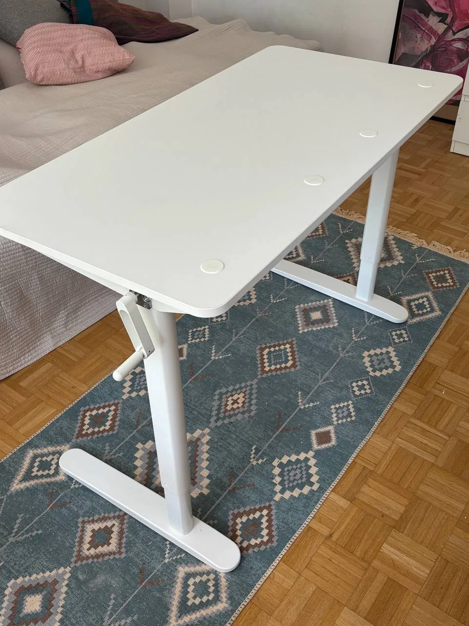 Письменный стол IKEA RELATERA 117x60 регулируемый 3