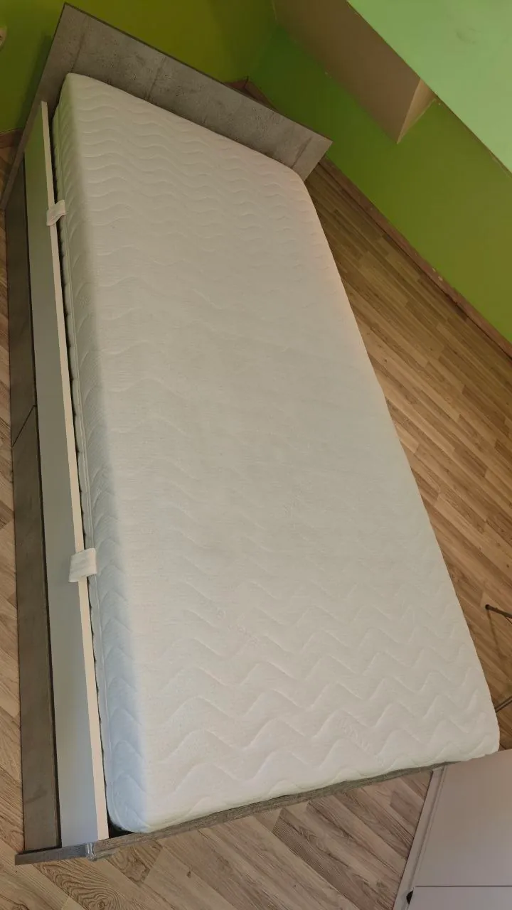 Детская кровать с матрасом JYSK 90x200 3