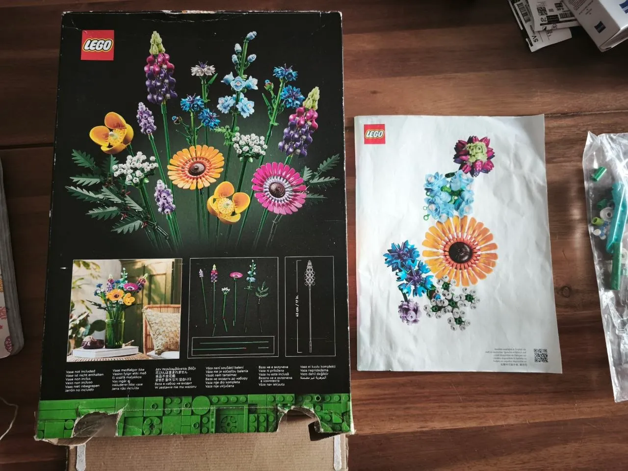 LEGO Цветы конструктор полный набор 2
