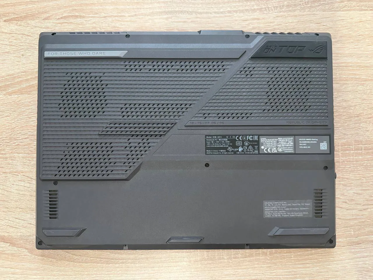 ASUS ROG Strix G15 Ryzen 7 RTX 3050 Ti 16GB 450 EUR 4