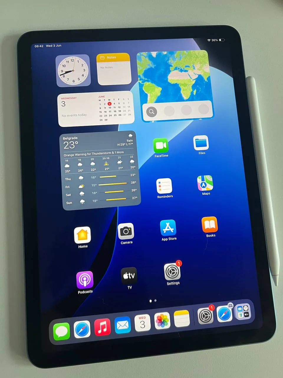 iPad Air 5 64GB Apple Pencil 1 голубой 450 EUR 1