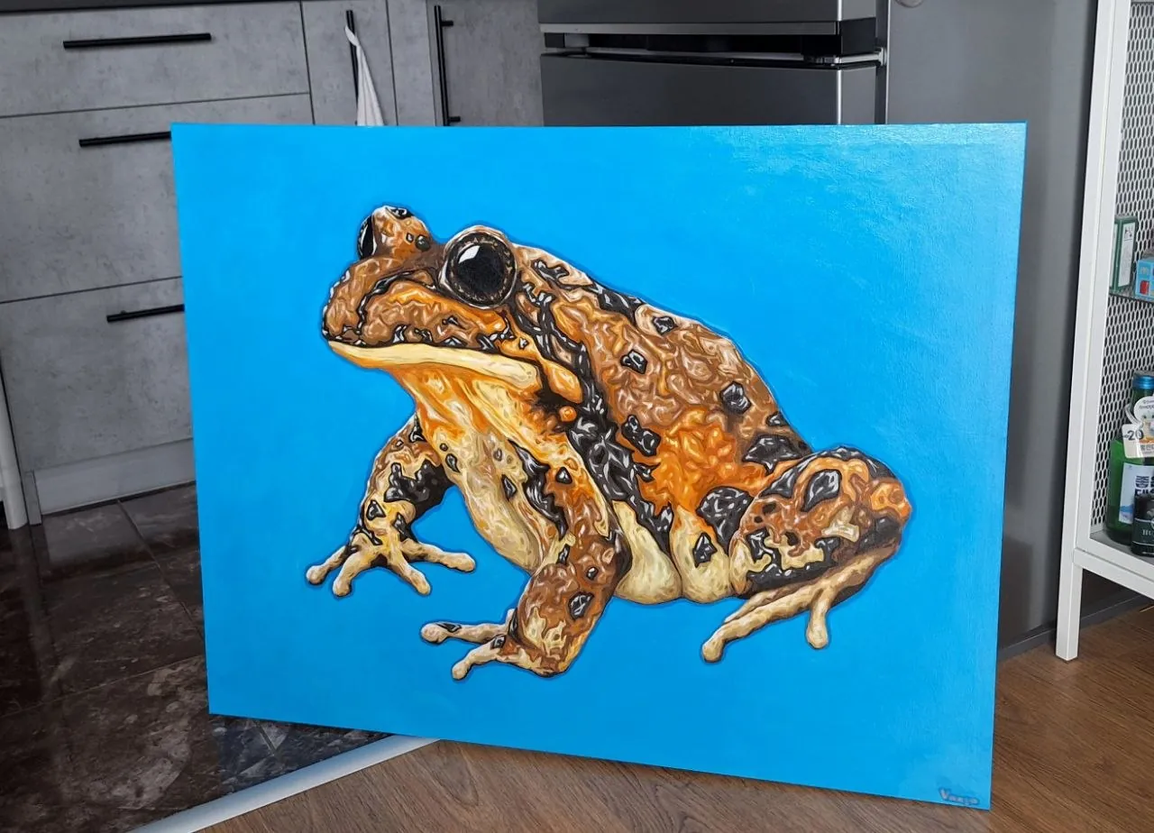 Две картины акрил на холсте 90x70 см 100 EUR каждая 1