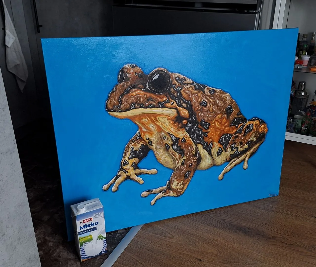 Две картины акрил на холсте 90x70 см 100 EUR каждая 2