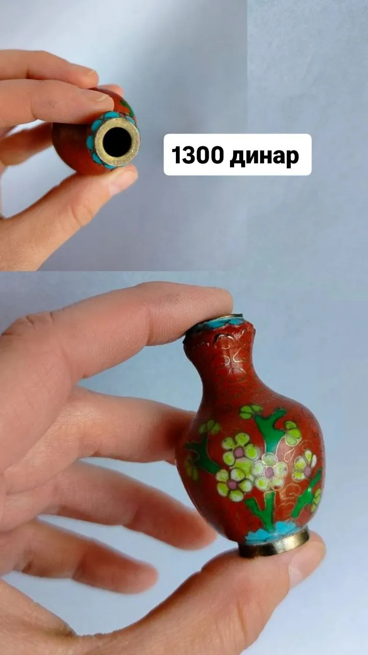 Винтажные вазы Murano Moser Lauscha коллекция 9