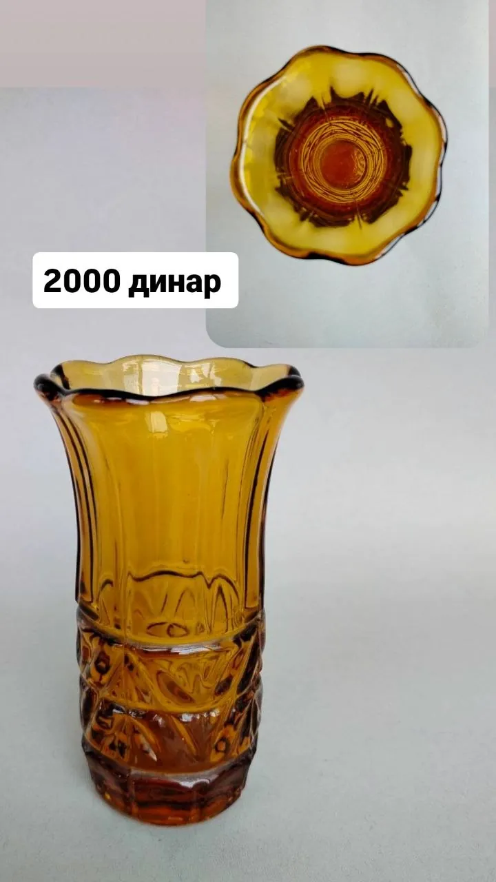 Винтажные вазы Murano Moser Lauscha коллекция 7
