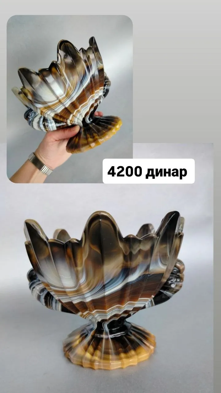 Винтажные вазы Murano Moser Lauscha коллекция 4