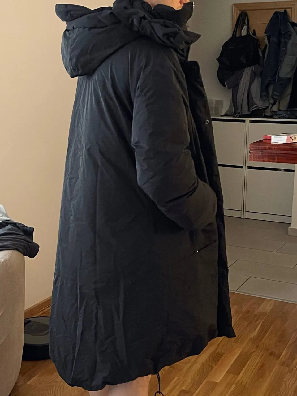 Пуховое пальто Y-3 Black Down CH2 3