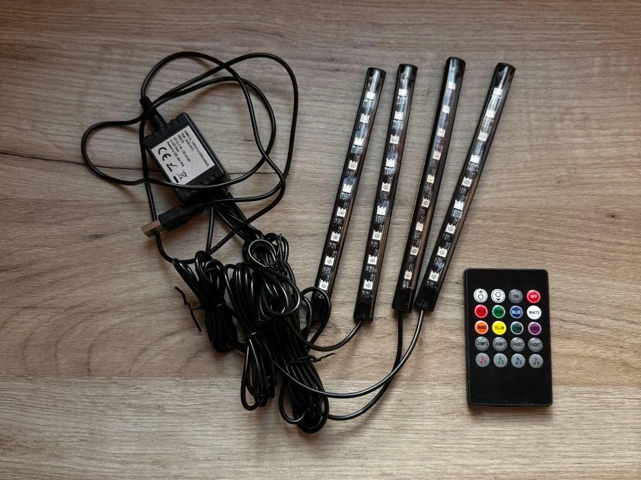 RGB LED подсветка с пультом 3