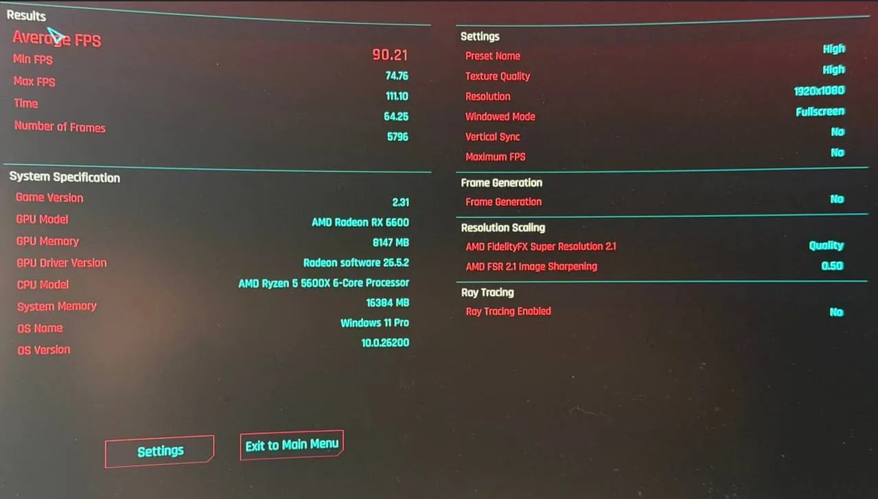 Игровой ПК Ryzen 5 5600X Radeon RX 6600 6