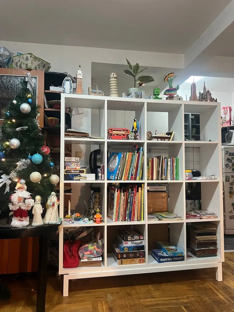 Стеллаж копия IKEA KALLAX 154x154 1