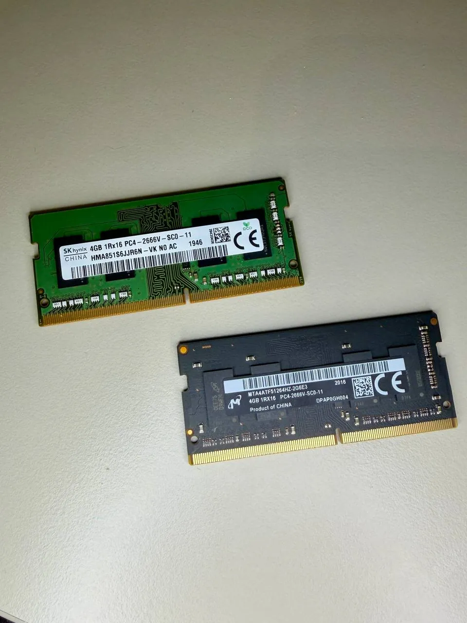 Оперативная память SO-DIMM DDR4 2666 4GB 1