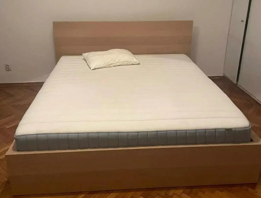 Кровать IKEA MALM 180x200 с матрасом 1
