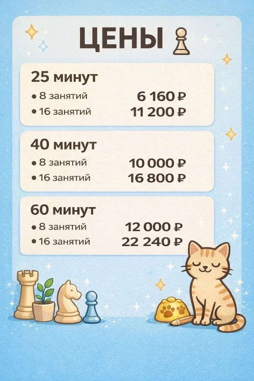 Уроки шахмат для детей и взрослых 1