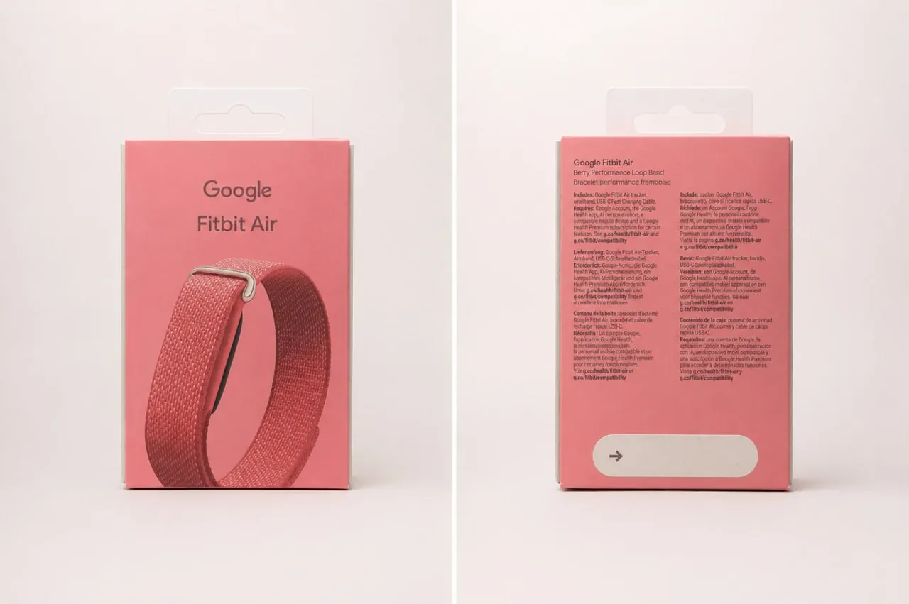 Фитнес-трекер Google Fitbit Air новый 1