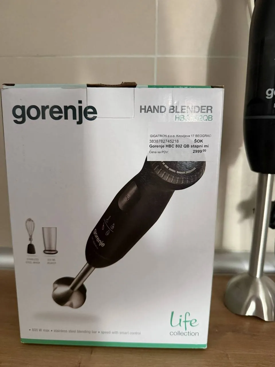 Кофемашина BEKO и блендер Gorenje 2