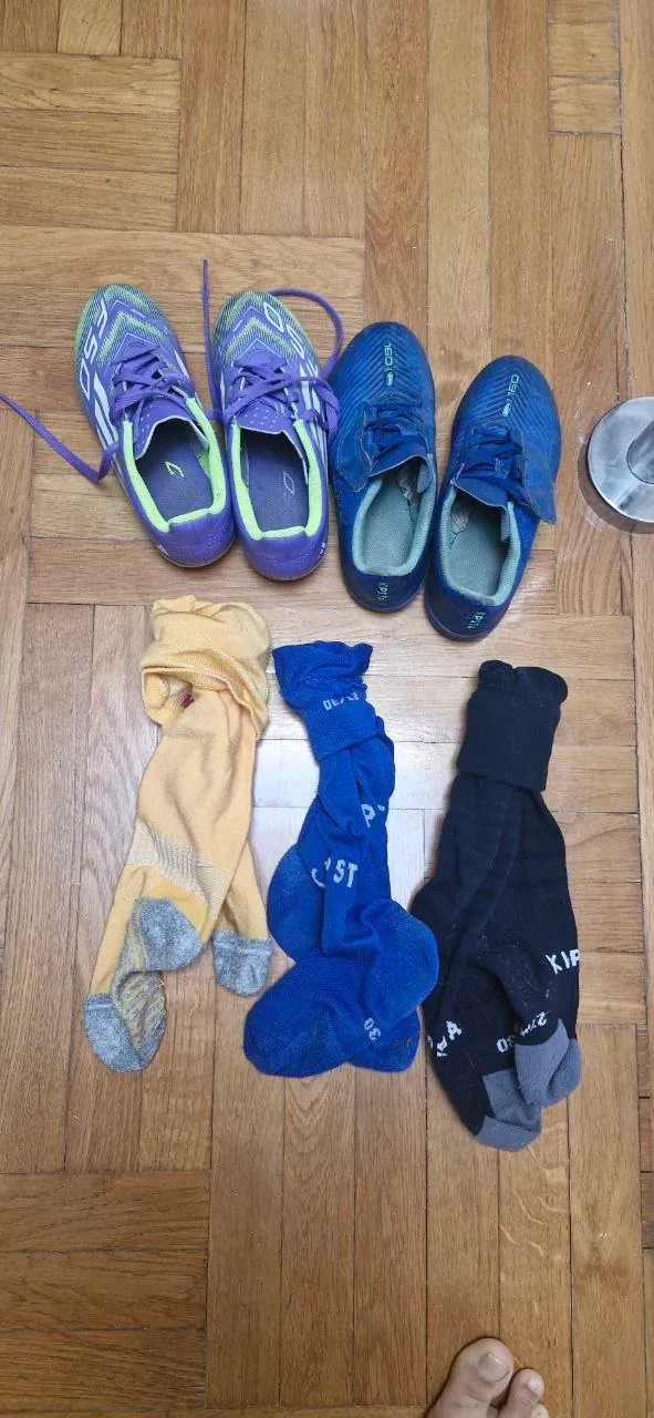 Детские бутсы Adidas и Decathlon 3