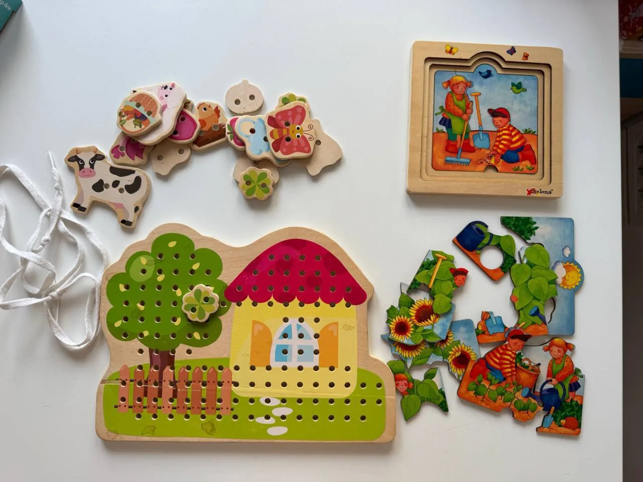 Детские игры, пазлы и Монтессори 3