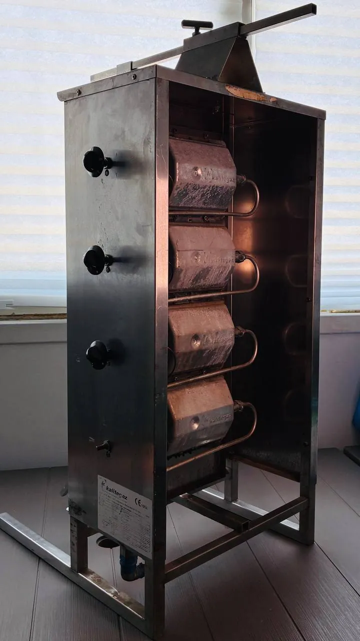 Газовый гриль для шаурмы Kalitegaz 3