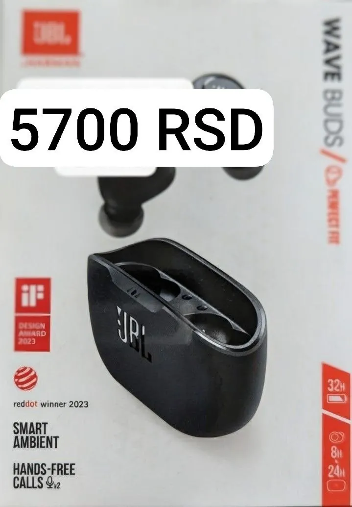 Наушники JBL Wave Buds новые 1
