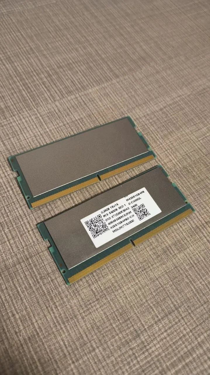 Оперативная память Samsung DDR5 16GB 1