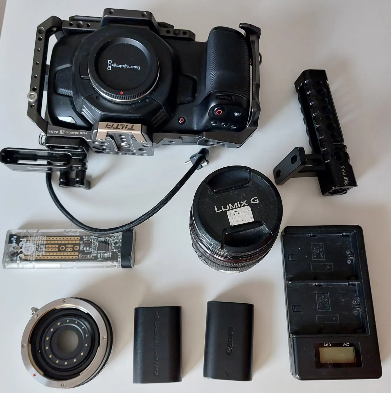 Кинокамера Blackmagic BMPCC 4K комплект 2
