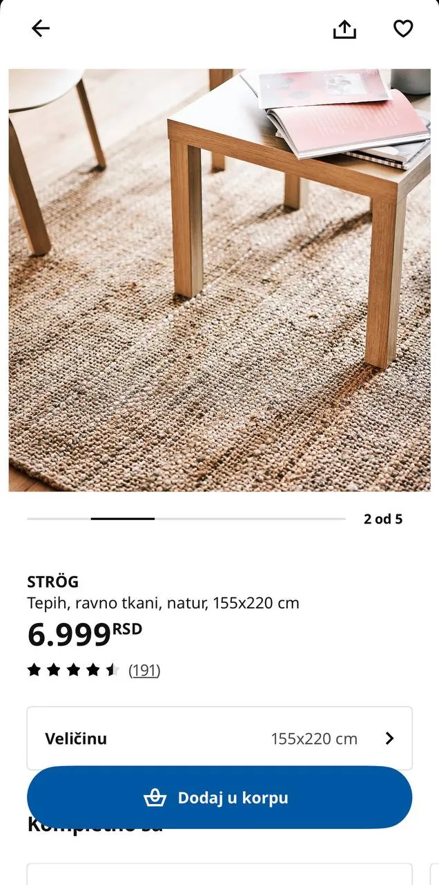 Ковёр IKEA 2
