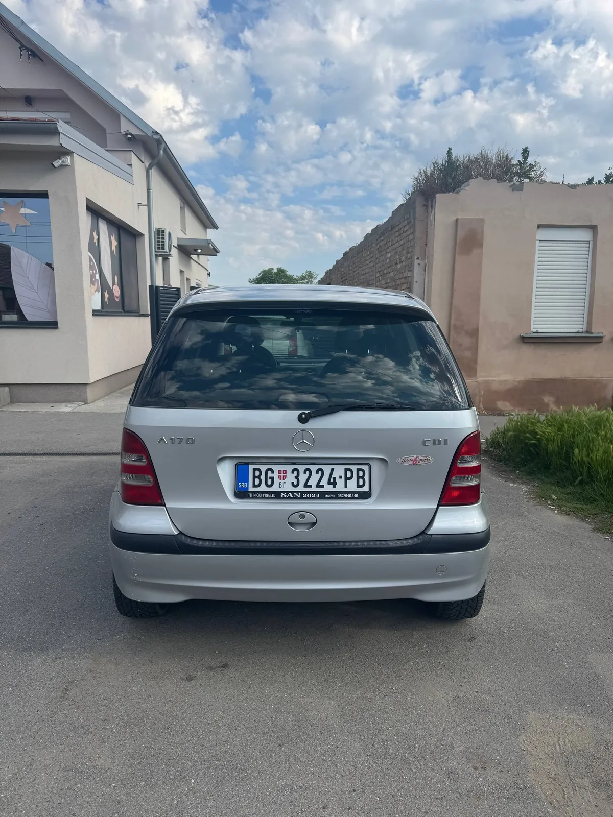 Mercedes A170 дизель 5
