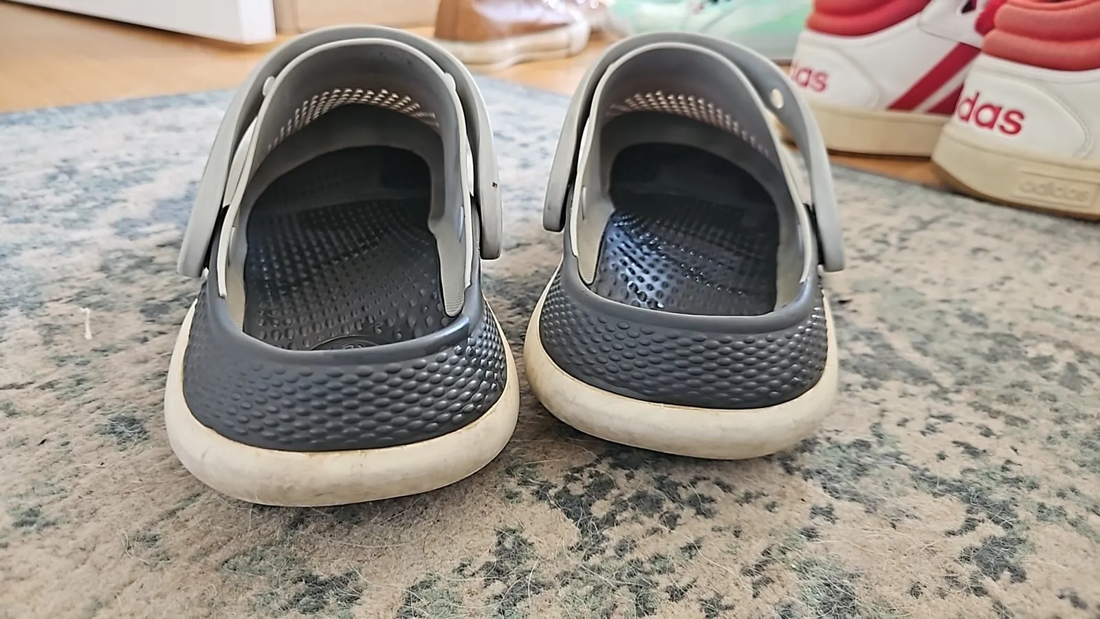Серые кроксы Crocs LiteRide 360 размер 41 3