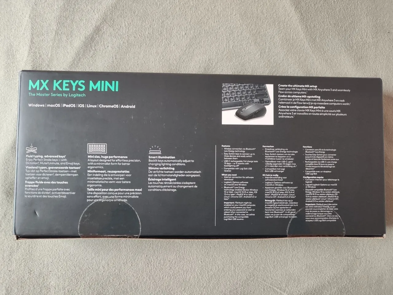 Клавиатуры Logitech и Apple Magic, мышь 2