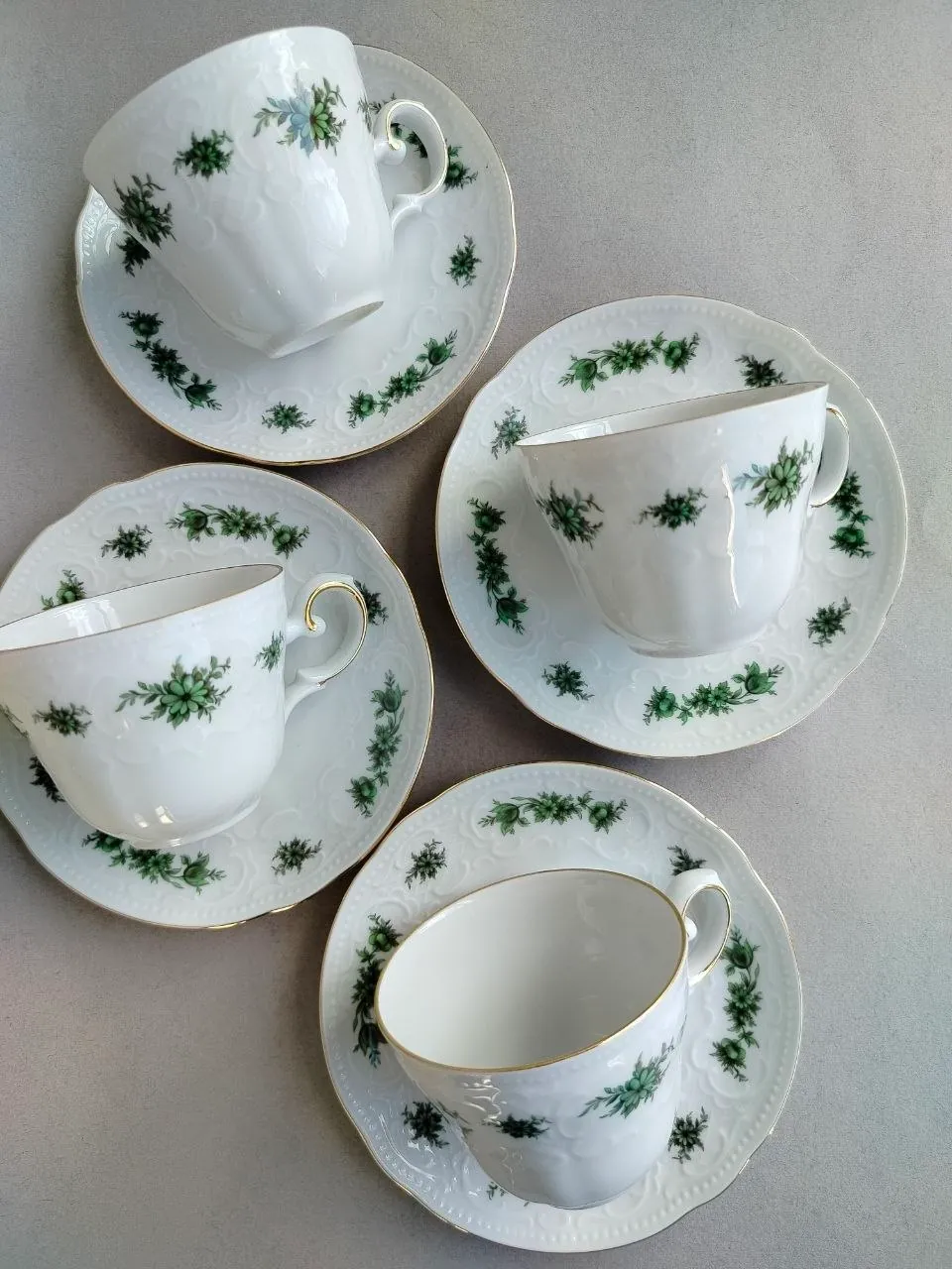 Фарфоровый сервиз Seltmann Weiden Wien Green 8