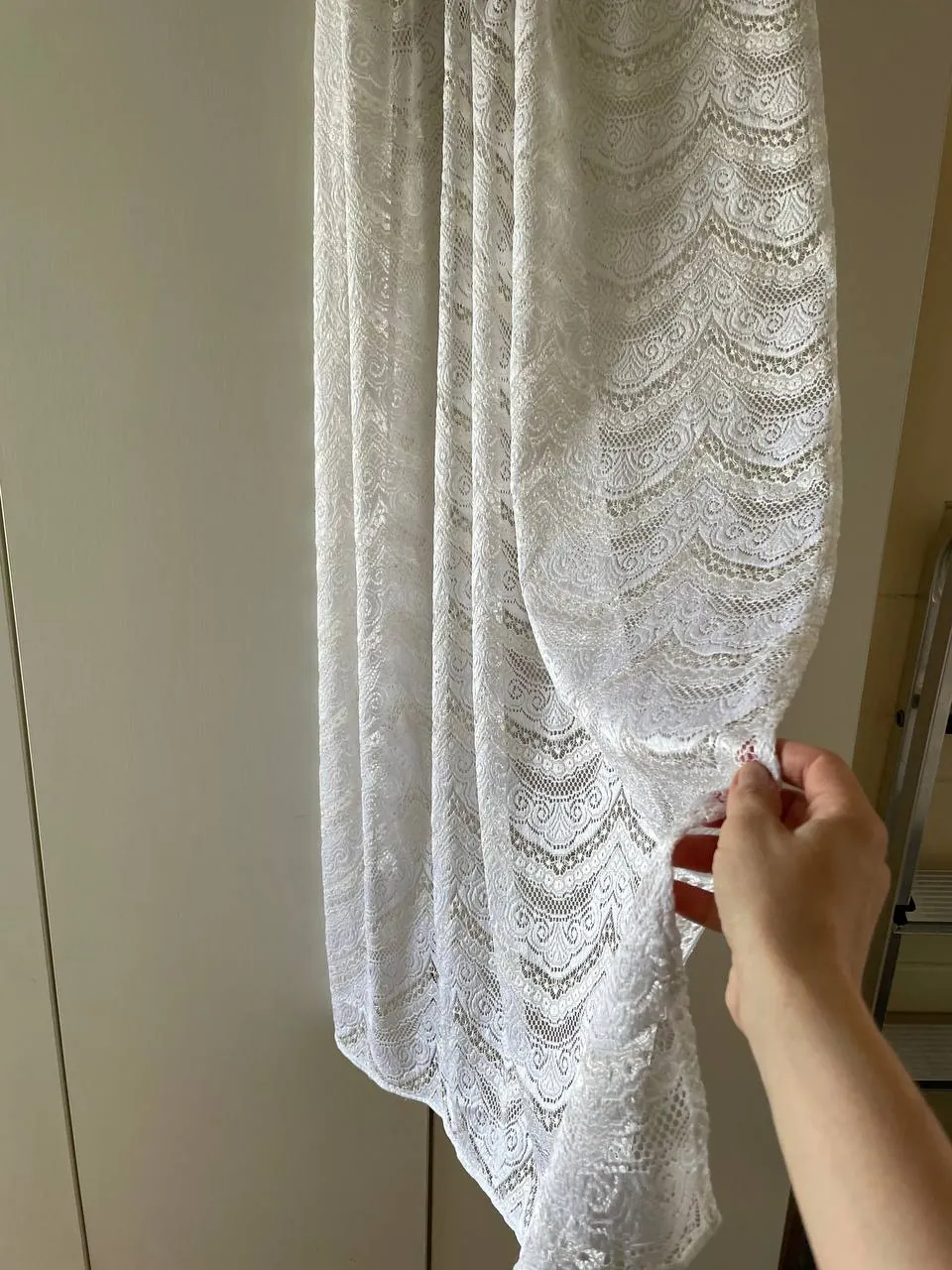 Тюль белая 220x103 2