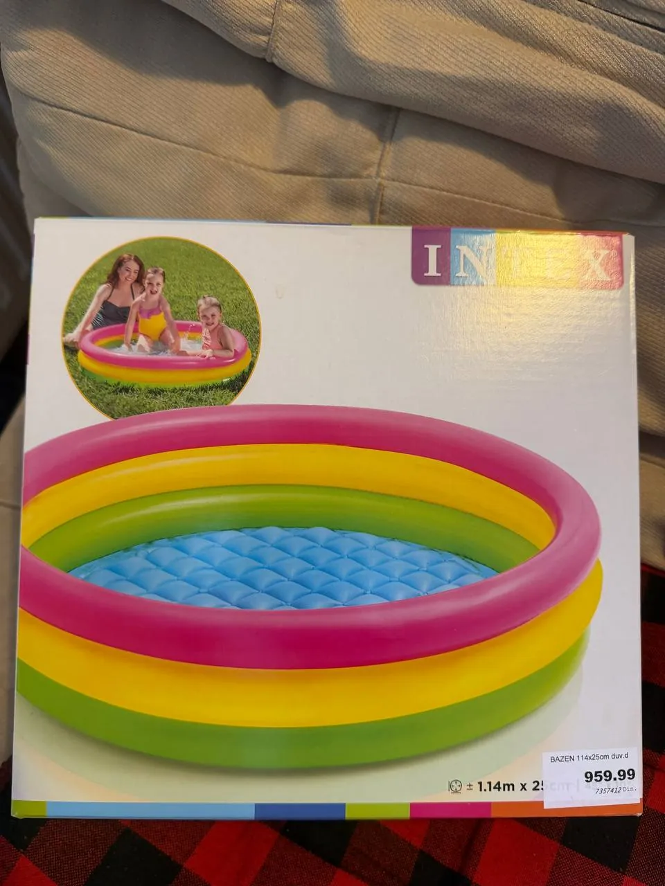 Детский бассейн Intex 114x25 1
