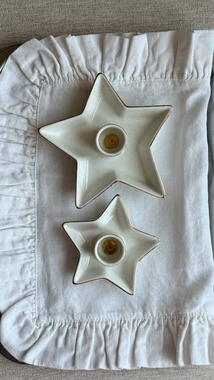 Подсвечники Zara Home золотые 1