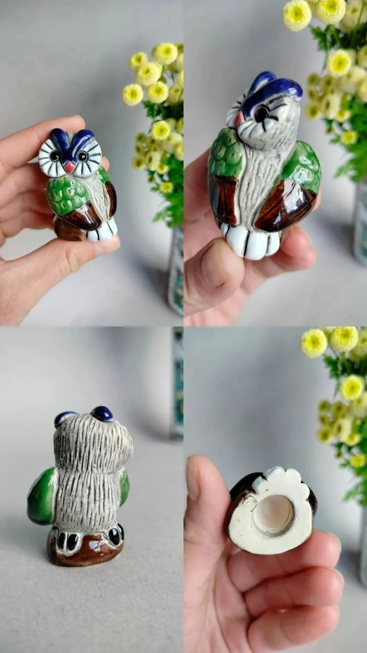Винтажные фигурки сов коллекция 1