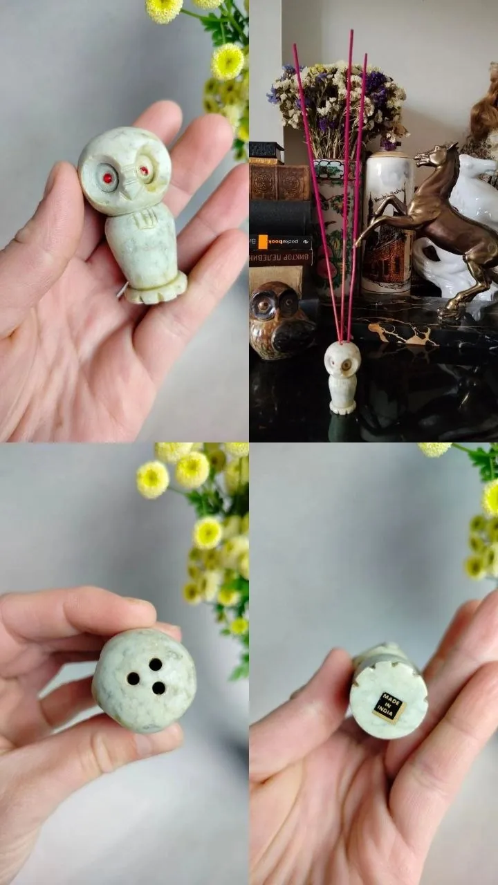Винтажные фигурки сов коллекция 4