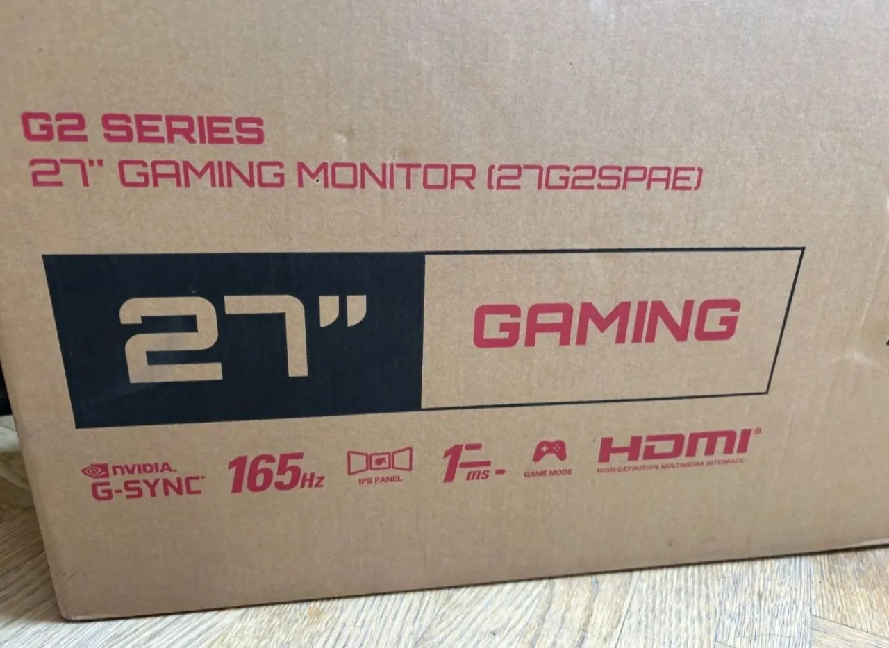 Монитор AOC 27 IPS 165Hz FreeSync 1