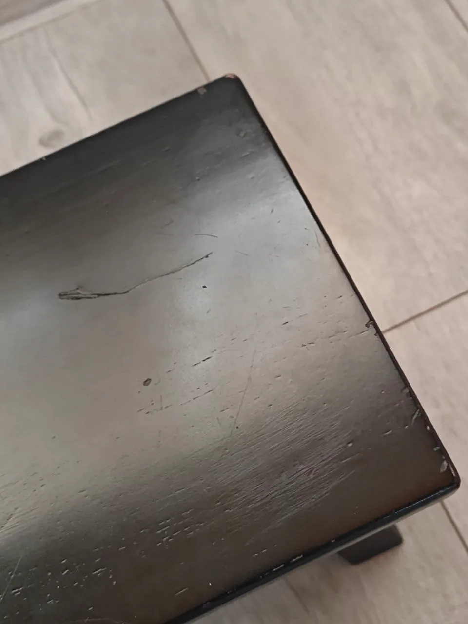 Чёрная мебель IKEA BROR стеллаж вешалка зеркало 10