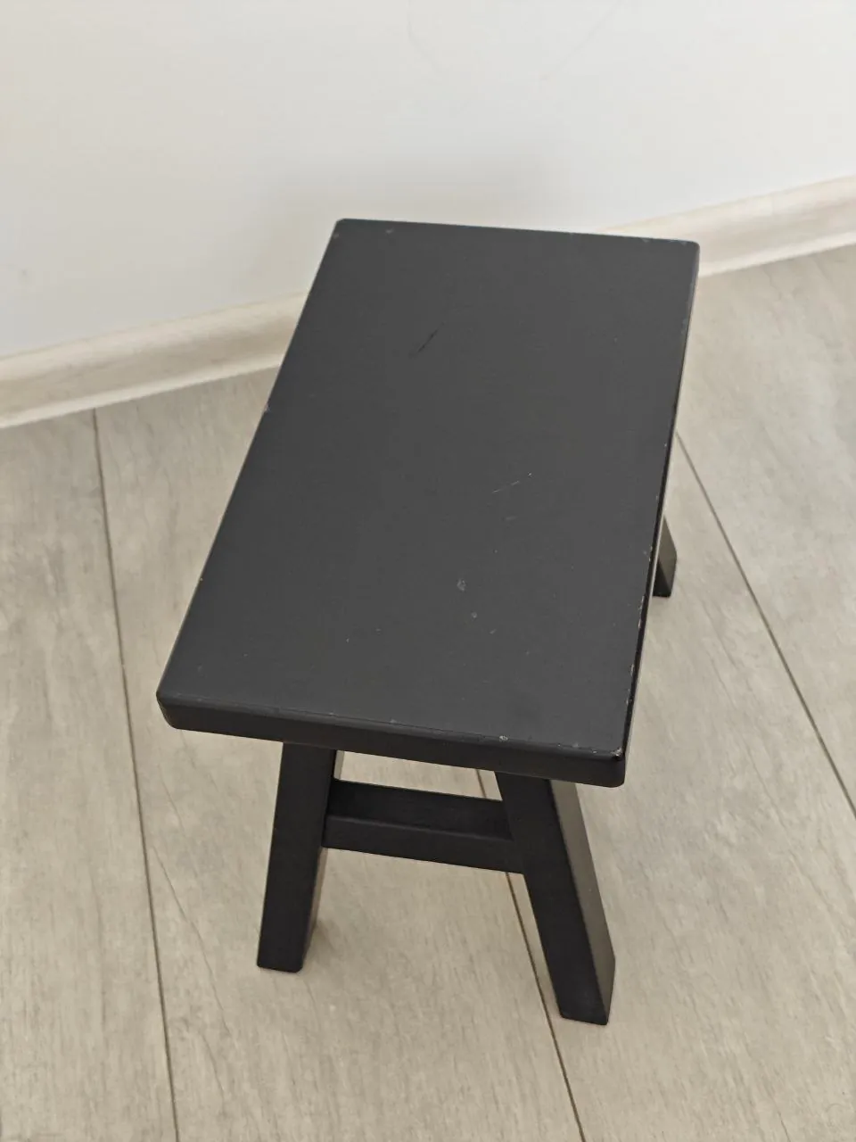Чёрная мебель IKEA BROR стеллаж вешалка зеркало 9